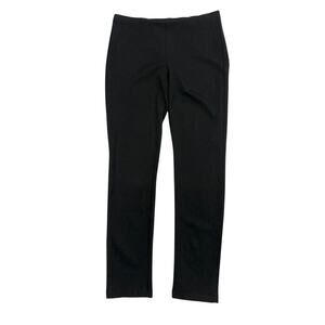 Eileen Fisher Low Rise Pull-On Stretch Pants Black size Small